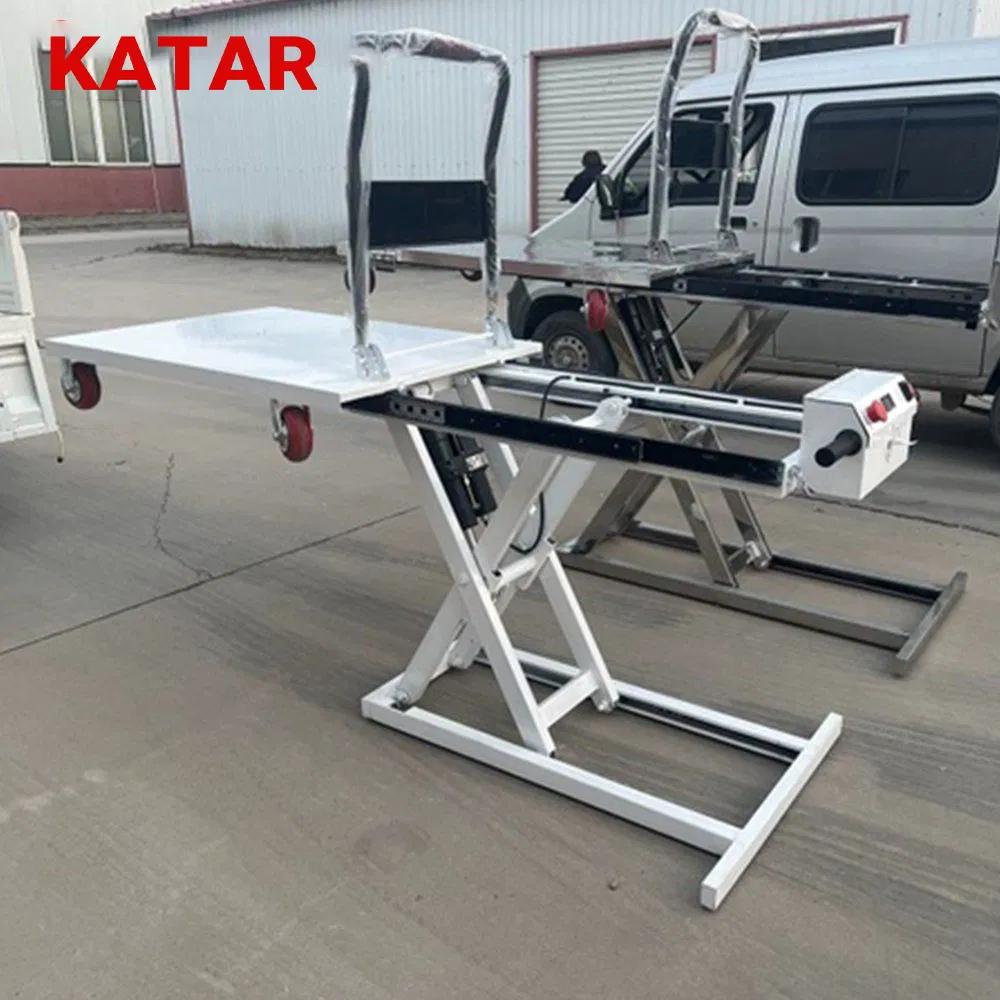 CE/EPA Scissors Hydraulic Electric Mobile Platform Motorcycle Stationary Manual Pallet Roller Hand Trolley Scissor Lift Table