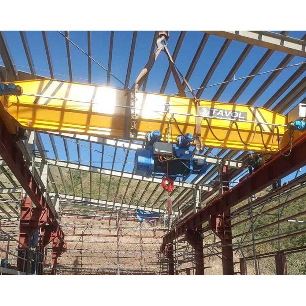 UK Construction Approved 10t Single Girder Cranes 15m Lift Height CE &amp; Loler Certified Build Smarter