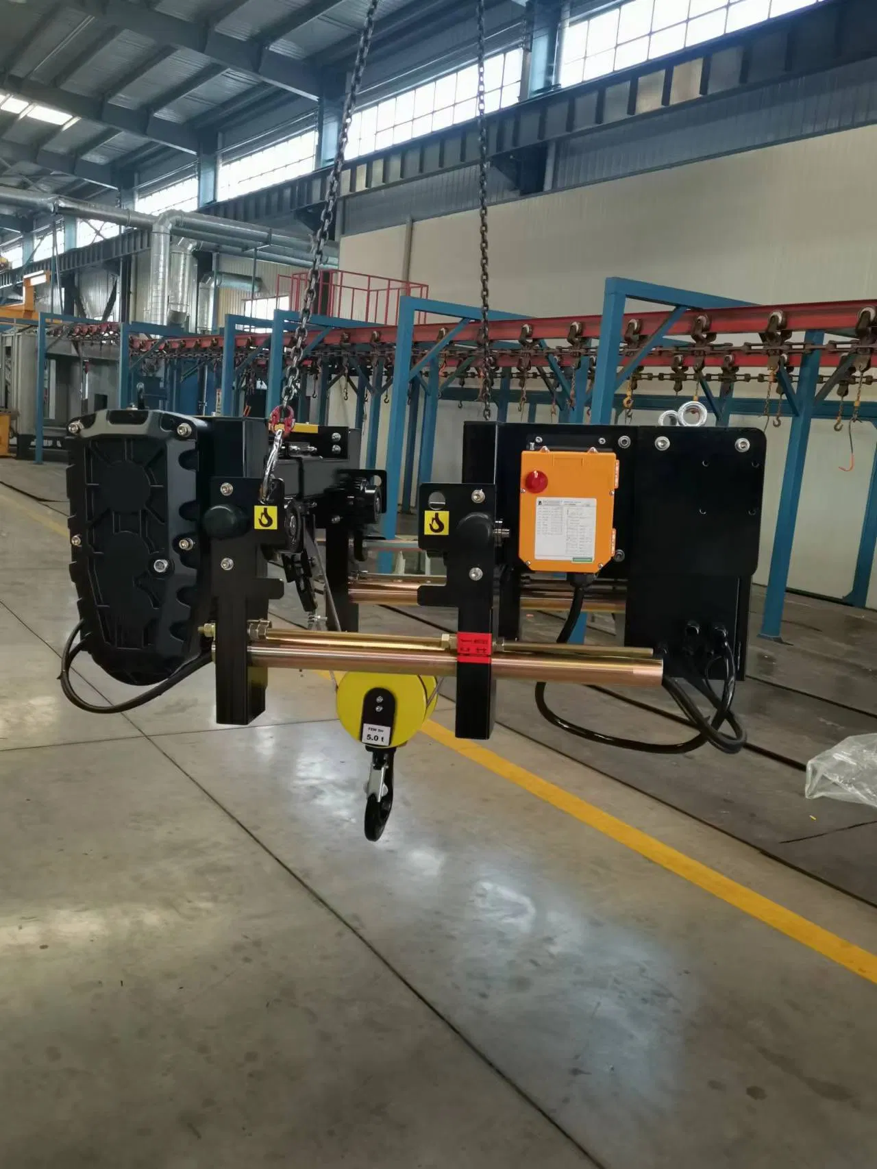 3.8-80t CE Certificated Single/Double Girder Electric Wire Rope Hoist for Overhead Crane
