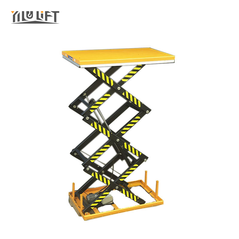 1m to 10m Lifting Height Platform Electric Motor Hydraulic Mini Scissor Lift Table