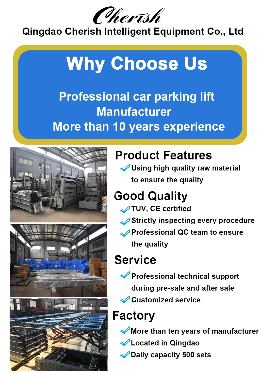 Two Post Car Parking Lift