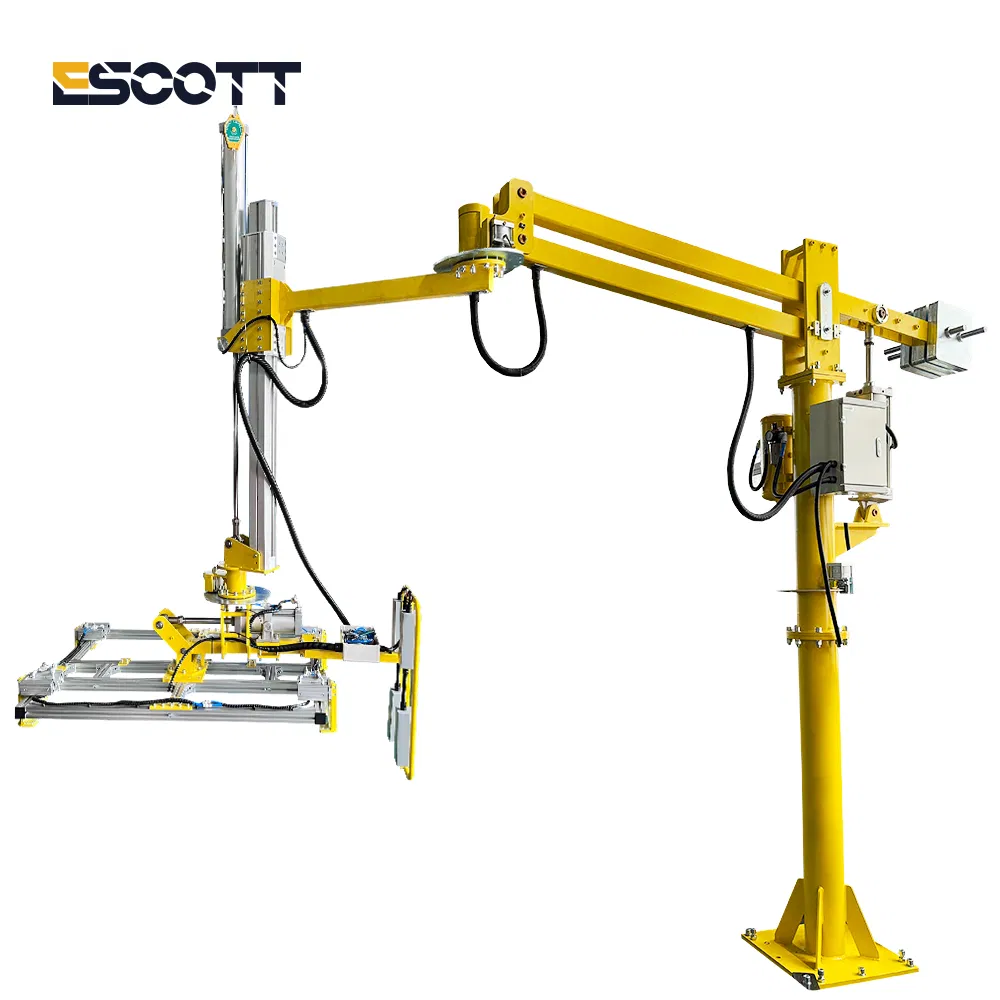 Customized 500kg Glass Vacuum Lifter for Sheet Metal Lift with Suction Cup