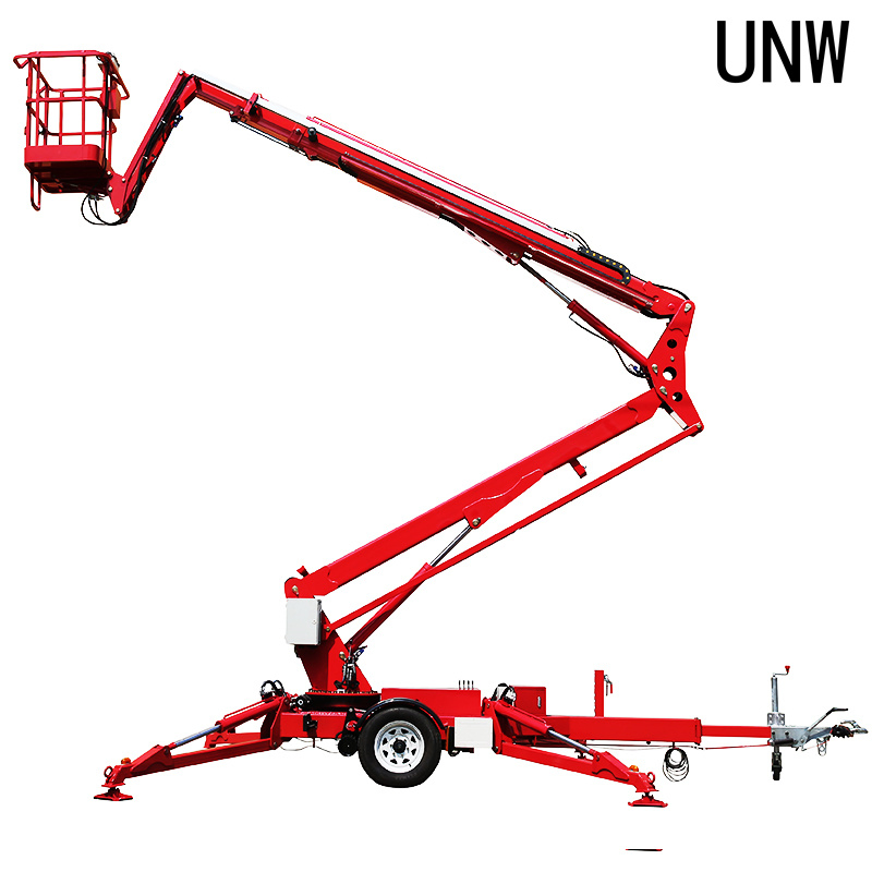 Beterlift Strong Manufacture Cherry Picker Hydraulic Towable Boom Lift for Aerial Work