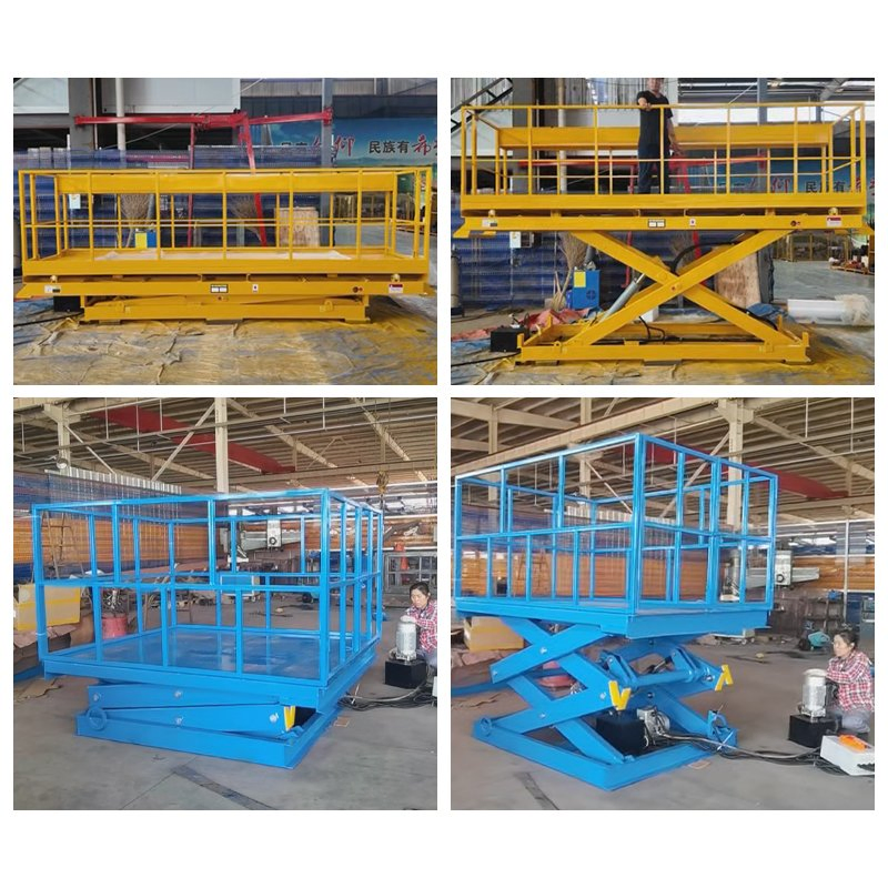 1000kg 2000kg 4000kg Heavy Duty Industrial Warehouse Workshop Cargo Elevator Stationary Lifting Platform Hydraulic Fixed Scissor Lift Table