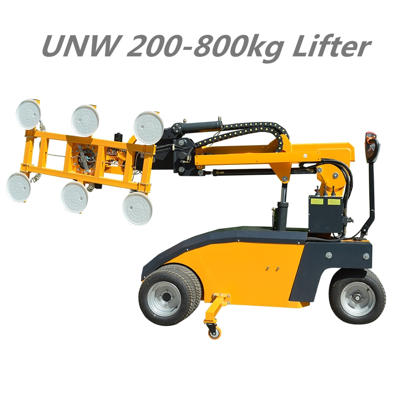 400-800kg Rough Terrain Model Double Pneumatic Tires Vacuum Lift for Grass and Muddy Road