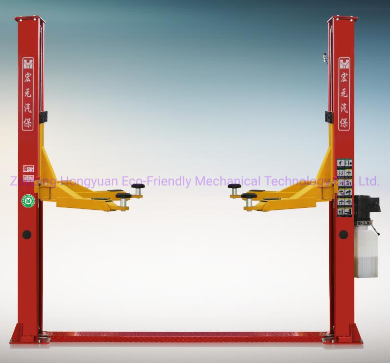 Hongyuan Car Lift with 4.0t and Manual/Electric Release and Tyre Changer