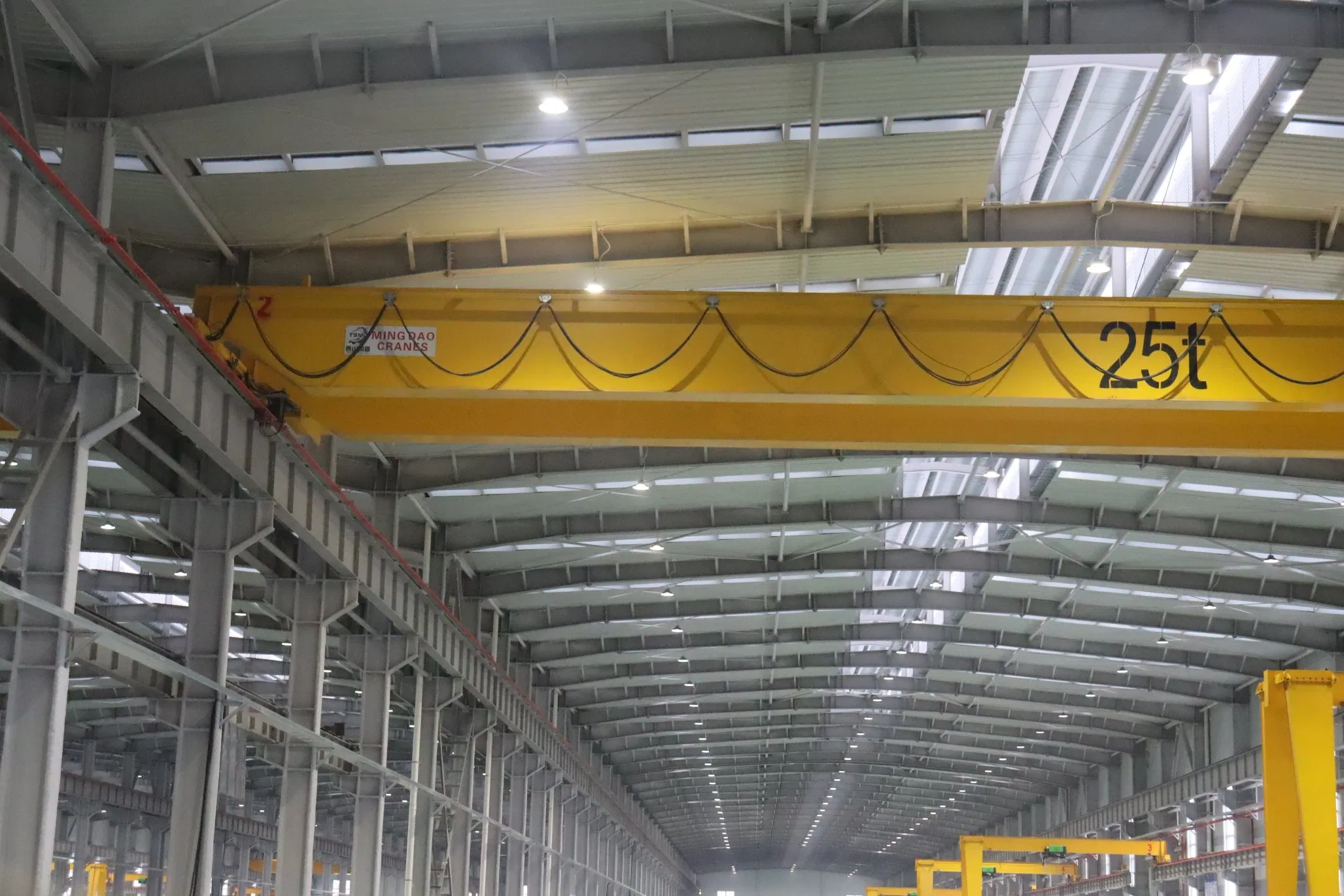 Electric Support Overhead Crane Double Beam VFD Trolley Double Lift Speed