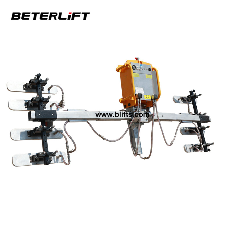 Jib Crane Use Electric Slab Lifter Pneumatic Suction Cup Glass Sandwich Panels Vacuum Lifter 300kg 500kg