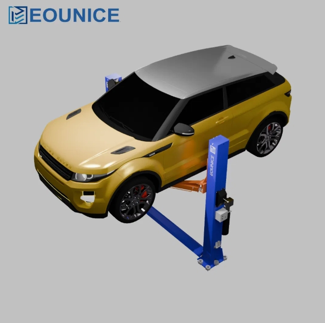 Heavy-Duty Floor Plate Two Post Lift with 5000kg Capacity