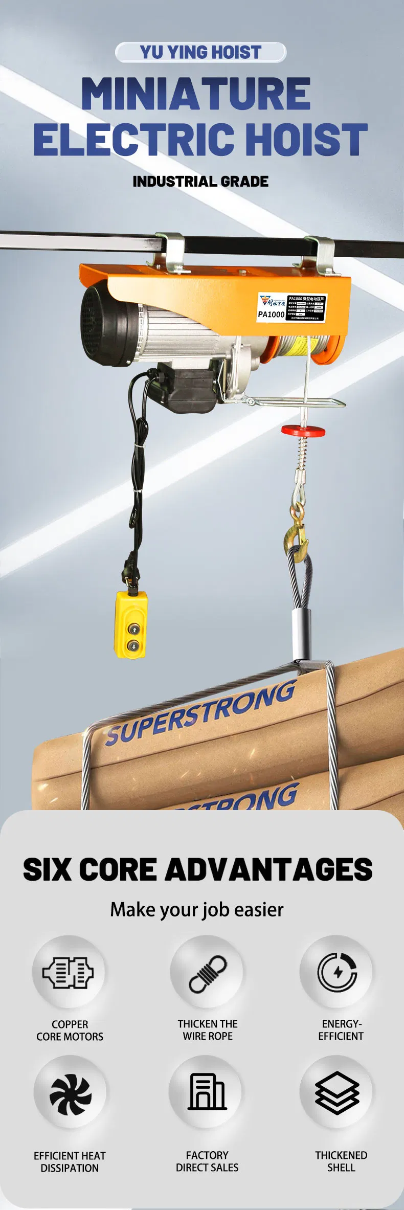 Electric Hoist Detail