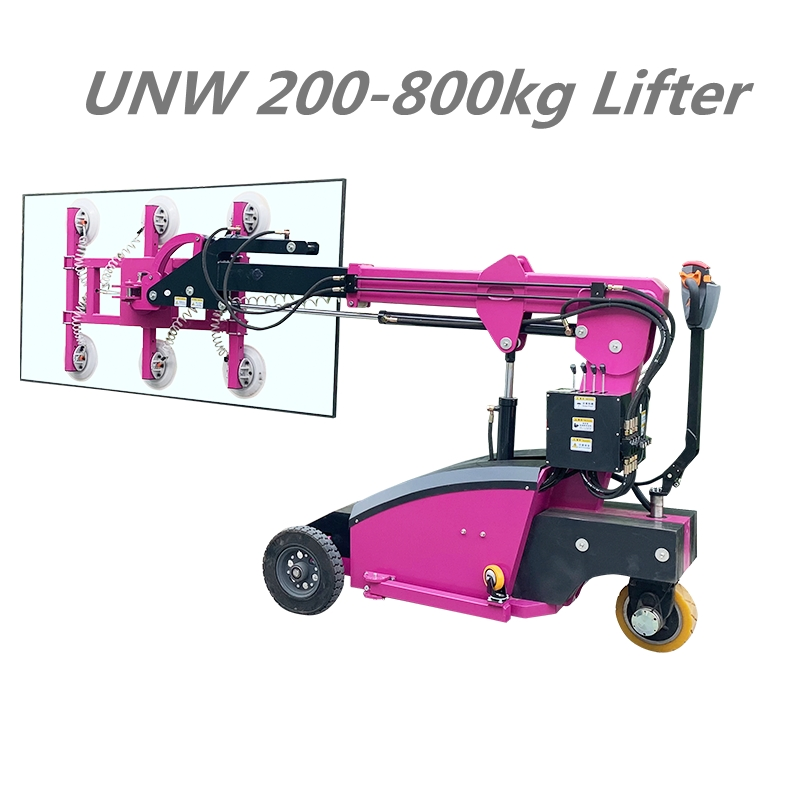 600kg 800kg Electrical Telescopic Arm Vacuum Glaze Suction Lift