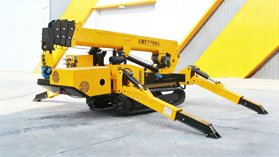 Telescopic Boom All-Terrain Spider-Lift