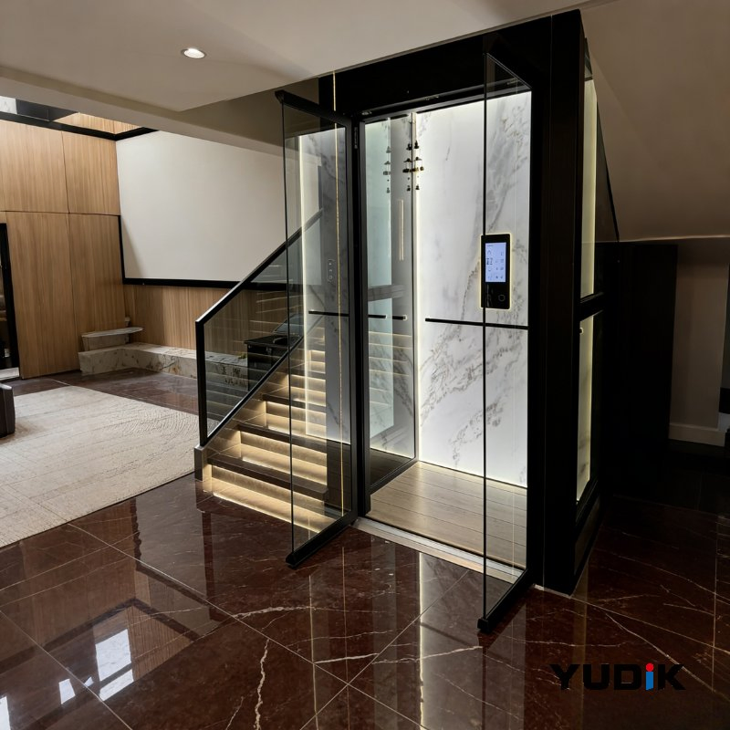 Lightweight Mini Lift for Small House with Portable and Flexible Structure