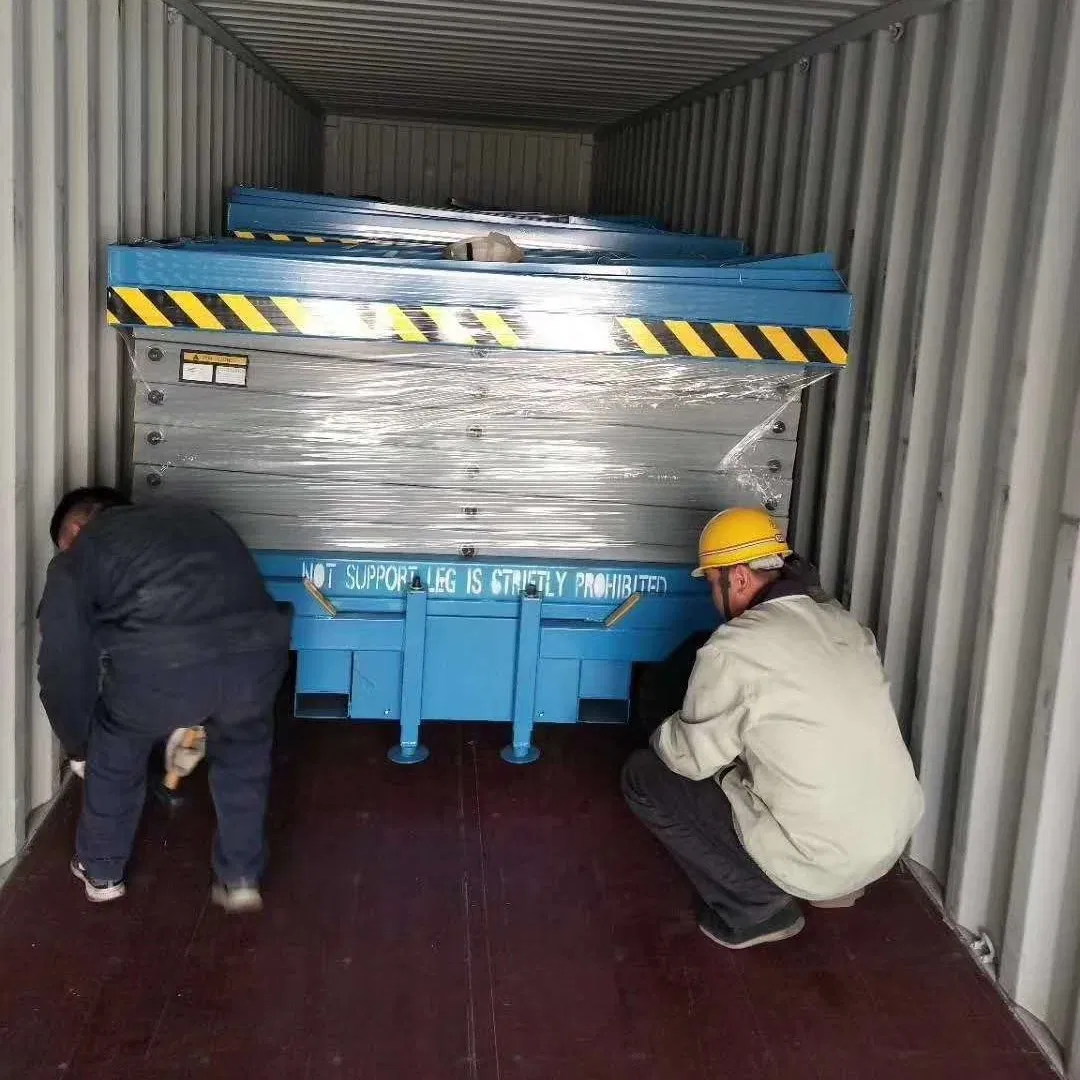 Premium Mingdao Sjy Model Mobile X Table Wooden Box with Scissor Lift