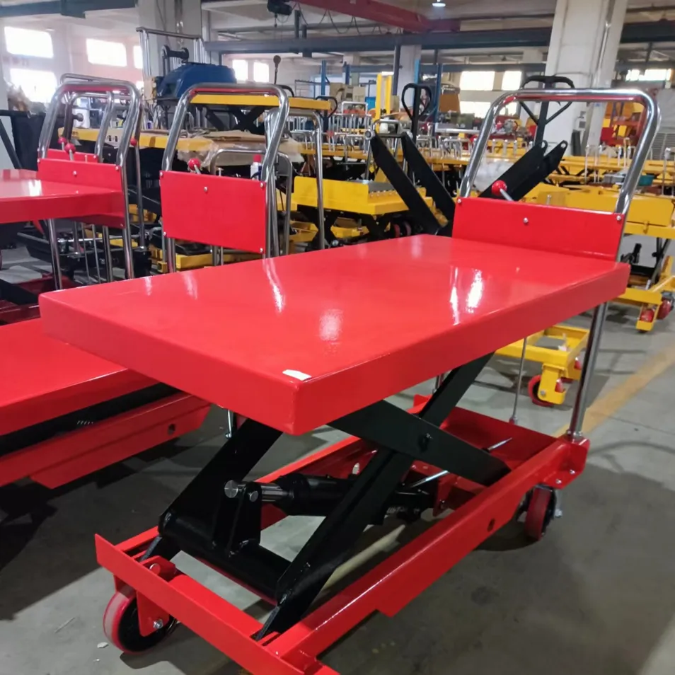Manual Lift Table Single Scissor Detail 1
