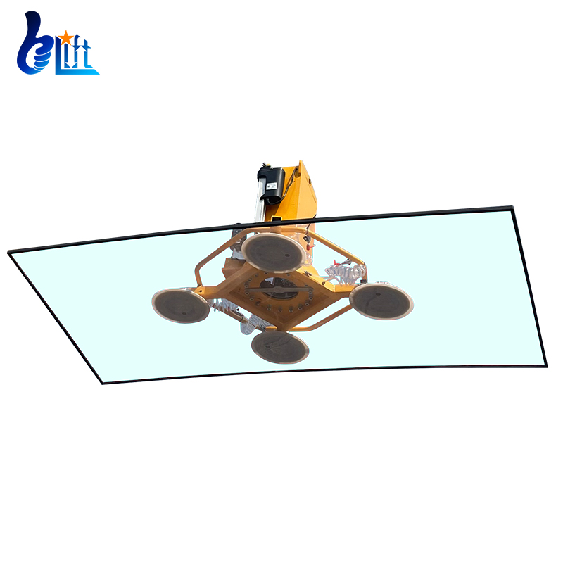 X Shape Glass Vacuum Lift with Rubber Pads Sponge Pads H Shape Suction Lifting Vacuum Used in Glass Marble Moving and Installation