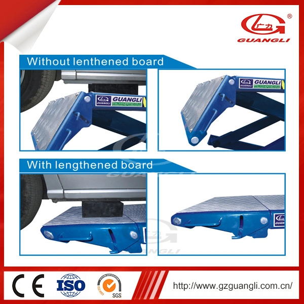 Guangli High Quality Portable Hydraulic Scissor Car Lift 3000kg