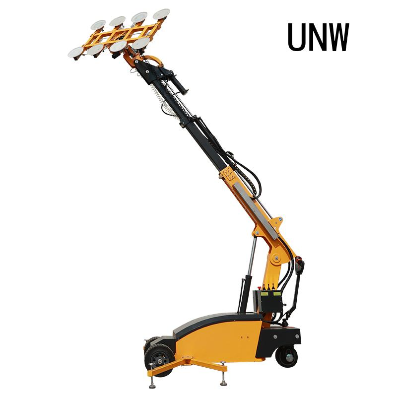 Workshop Glass Vacuum Robot 500kg Suction Cup Lifter Stone Lift with 6PCS