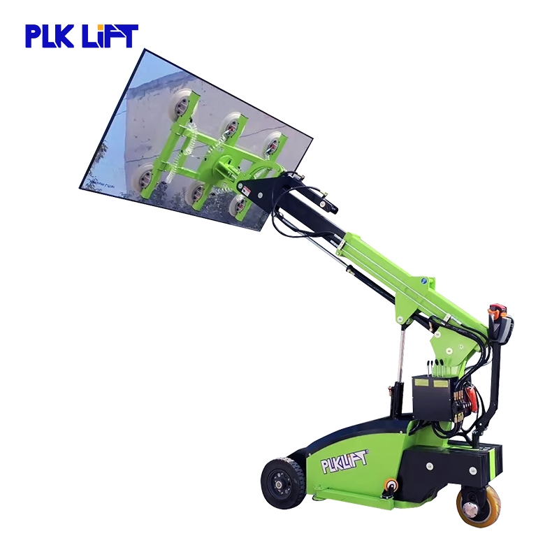 Glass Vacuum Suction Cup Lift Handling Robot for Site Glass Installation