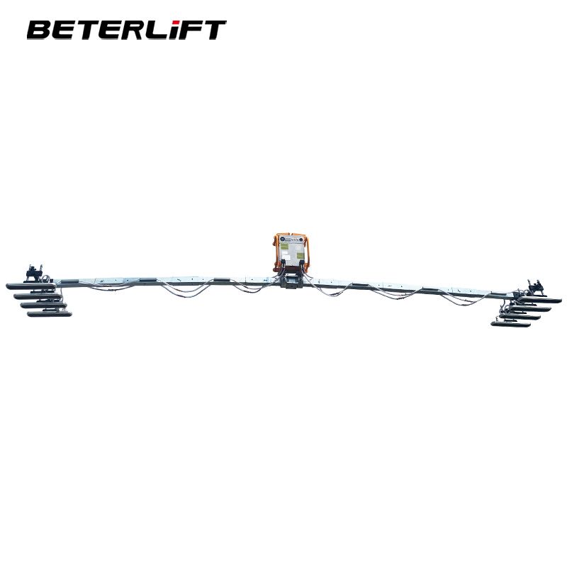 300kg 500kg 800kg Jib Crane Use Electric Slab Lifter Pneumatic Suction Cup Glass Sandwich Panels Vacuum Lifter for Sheet Metal
