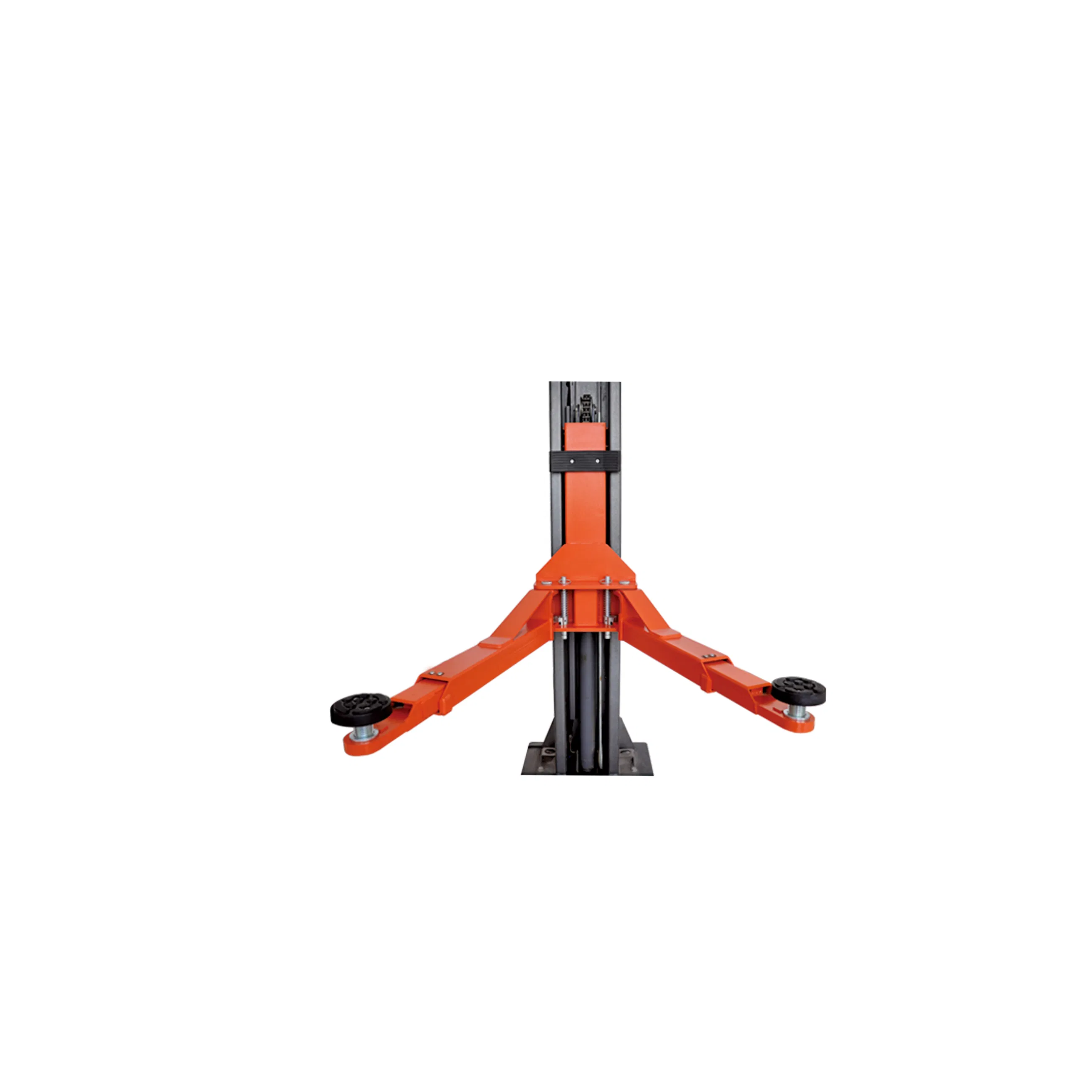 4000kg Clear Floor Two Post Lift Portable Hoist Manual Release for Automobile Vehicles / Lifter