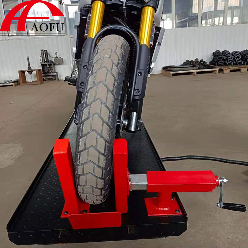 Aofu Pneumatic Bike Motorcycle Lift Table Jack Stand Shop Motorcycle Lift