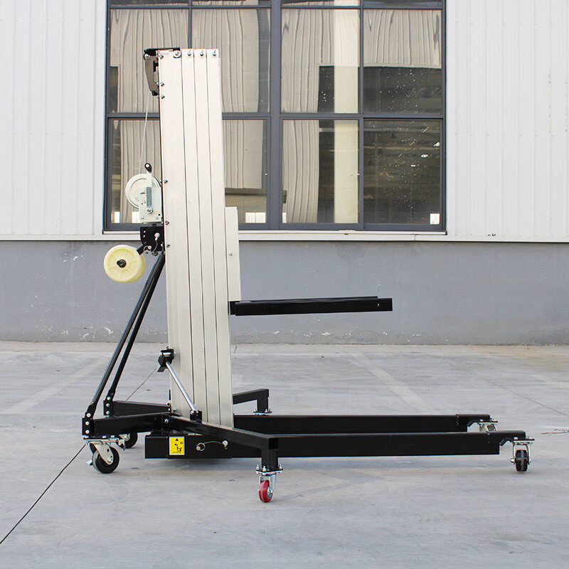 Lifting Height Movable Aluminium Material Manual Lifter for Sale Scissor Lift Table