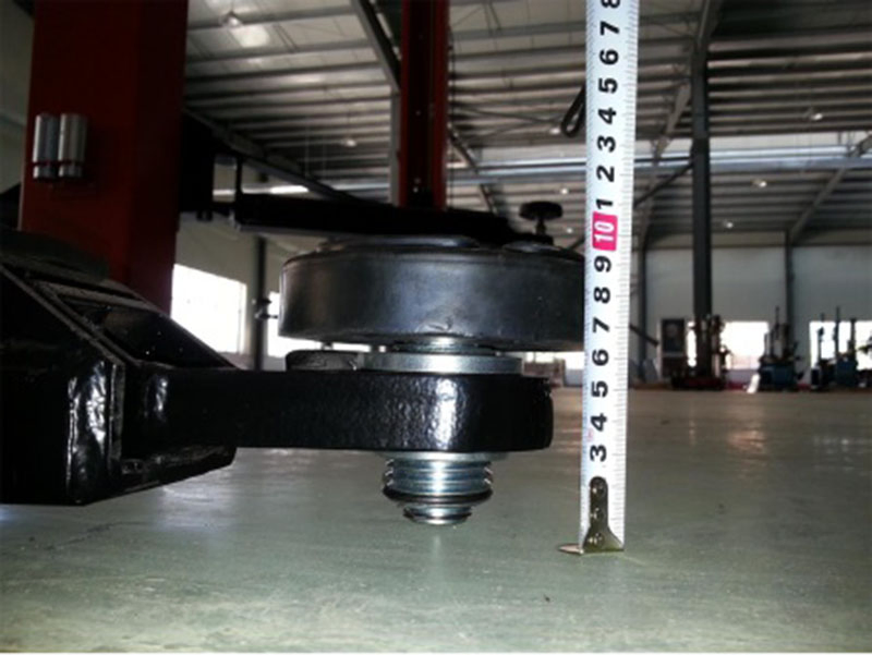 4500kg Base Plate Two Post Lift Hoist for Heavy Duty Automobile Vehicles/ Garage Equipment