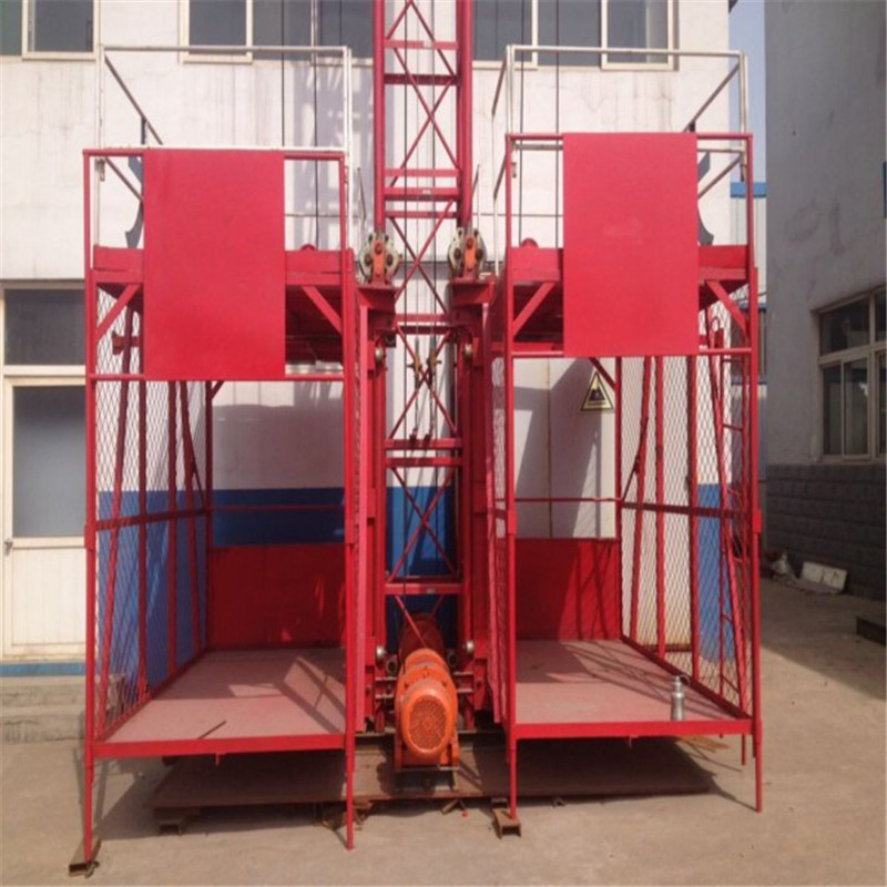 Double Cabin 2t Construction Hoist Lift in USA