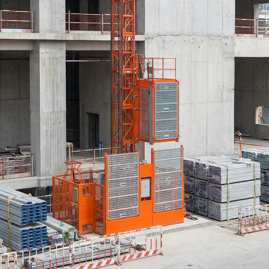 Reliable Sc200-200 Heavy Duty Construction Lift for High-Rise Projects