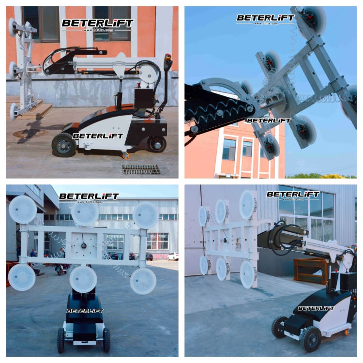 100kg 200kg 300kg 800kg Electric Hydraulic Glass Vacuum Lifter Lift for Glass Install in Window Marble Granite on Wall