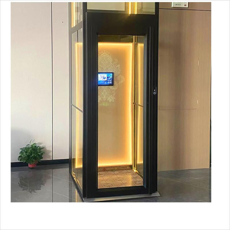 Electric Vertical Disable Elderly House Home Lift Elevator Lift Platform Hydraulic Home Villa Wheelchair Hoist Residential Passenger Lift