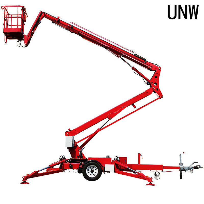 Beterlift Strong Manufacture Cherry Picker Hydraulic Towable Boom Lift for Aerial Work