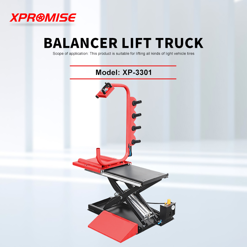 Hot Selling Balancer Lift Truck for Garage with Oil-Water Separator Protective Cover