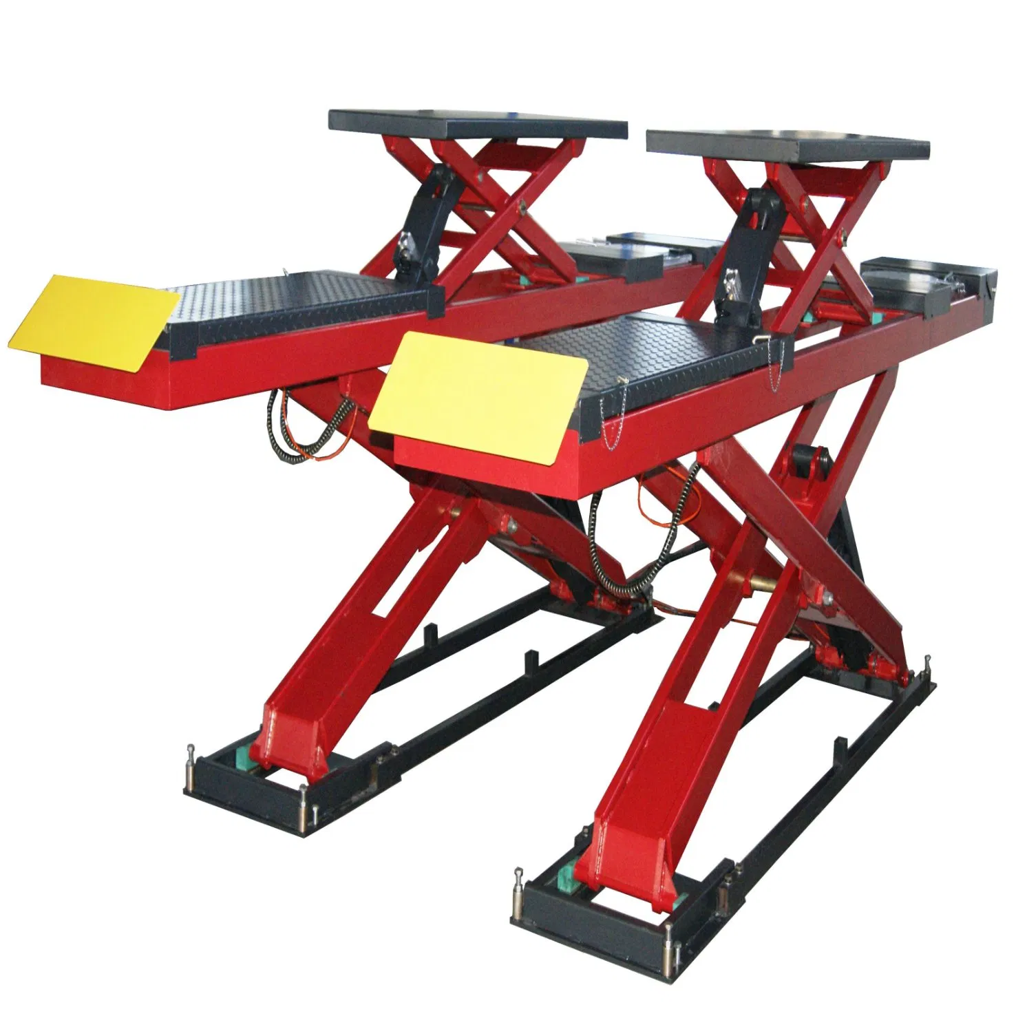 Heavy Duty Garage Hydraulic Car Elevator Double Scissor Lift