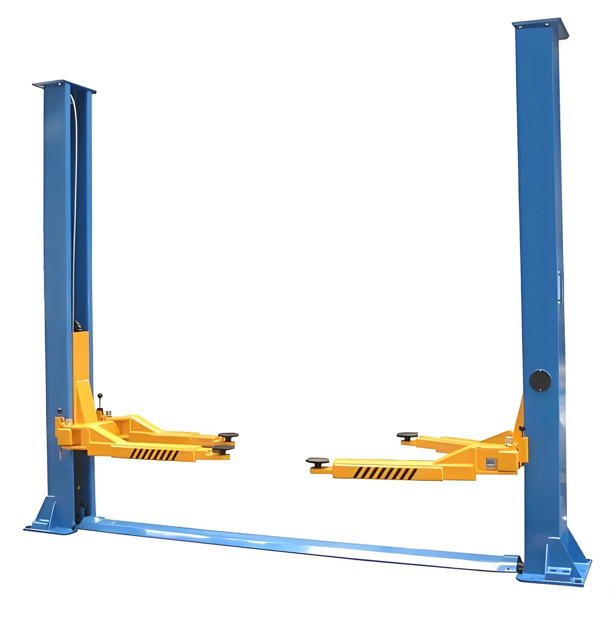 Heavy Duty Two Post Hydraulic Car Lift – CE Approved Auto Lift with Base Plate &amp; Double Point Unlock Function for Professional Garage Equipment
