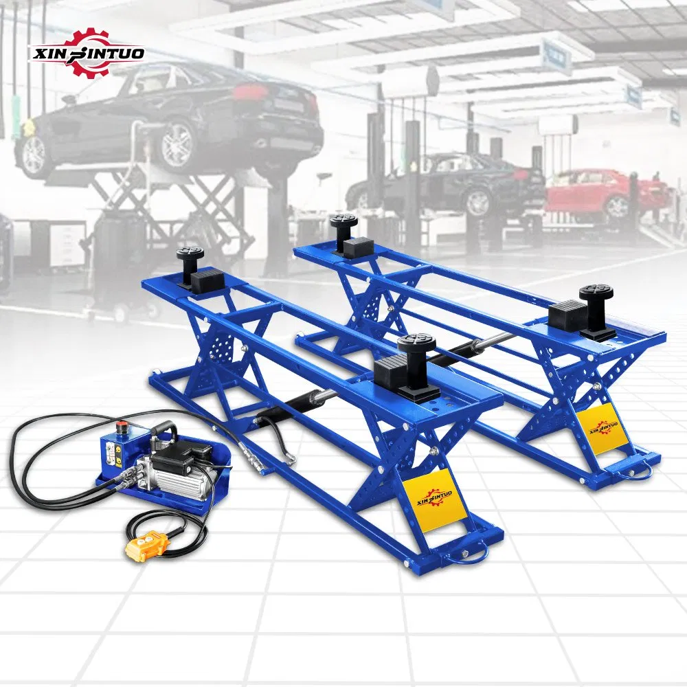 Xinjintuo 5000lbs /7000lbs Auto Mobile Mini Scissor Car Lift Portable Lift Car Jack Electric Hydraulic Floor Lifting