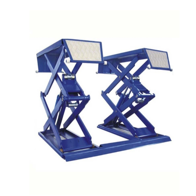 Heavy Duty Garage Hydraulic Car Elevator Double Scissor Lift