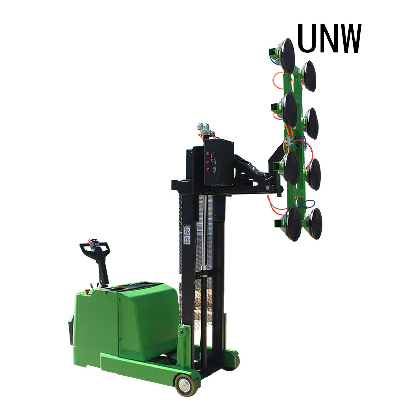 800kg Workshop Stone Lifter 1.6m Electric Vacuum Suction Cup Lift with 8PC