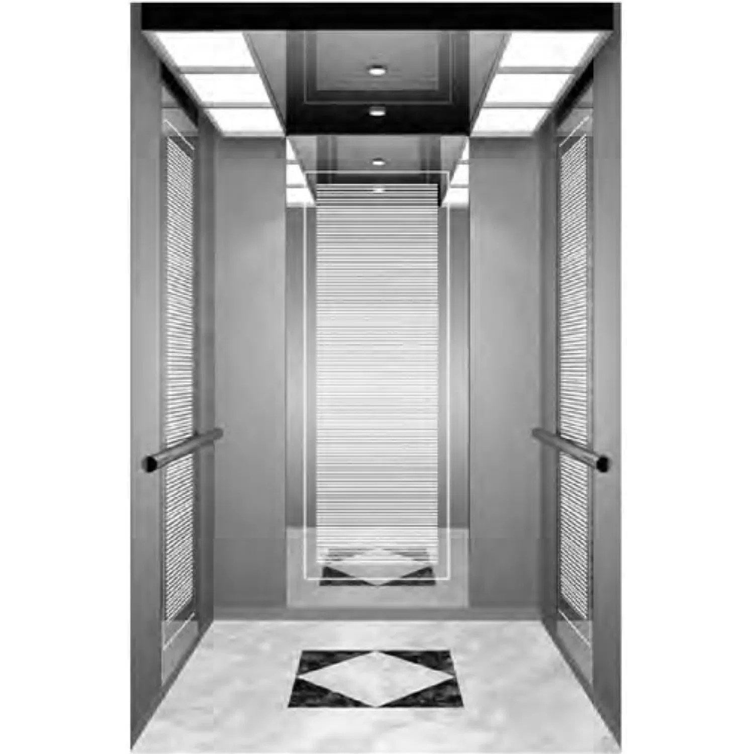 Gearless Vvvf Control Indoor Outdoor House Platform Hydraulic Handicap Villa Apartment Small Home Passenger Vacuum Residential Elevator Lift