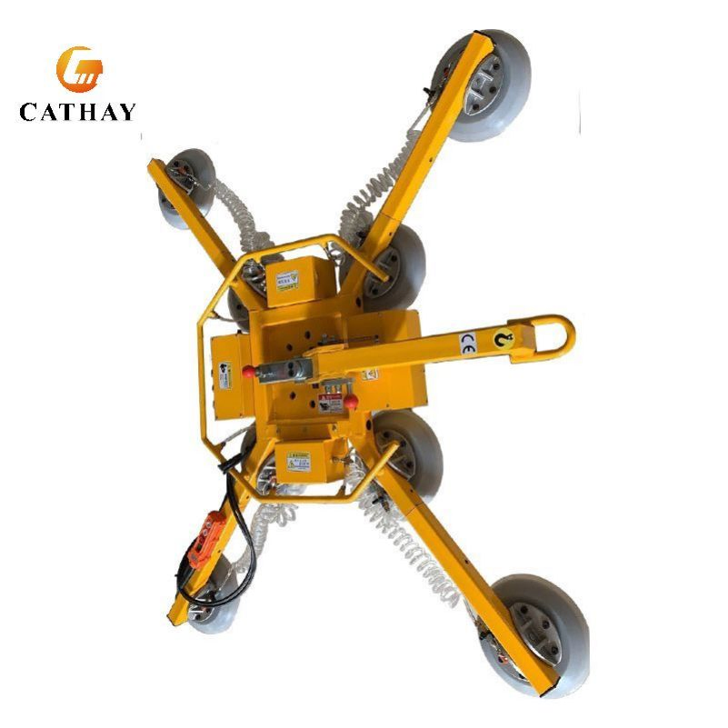 Popular Tile Suction Lifter 800kg Marble Glass Lifting 8PCS Portable Vacuum Lift