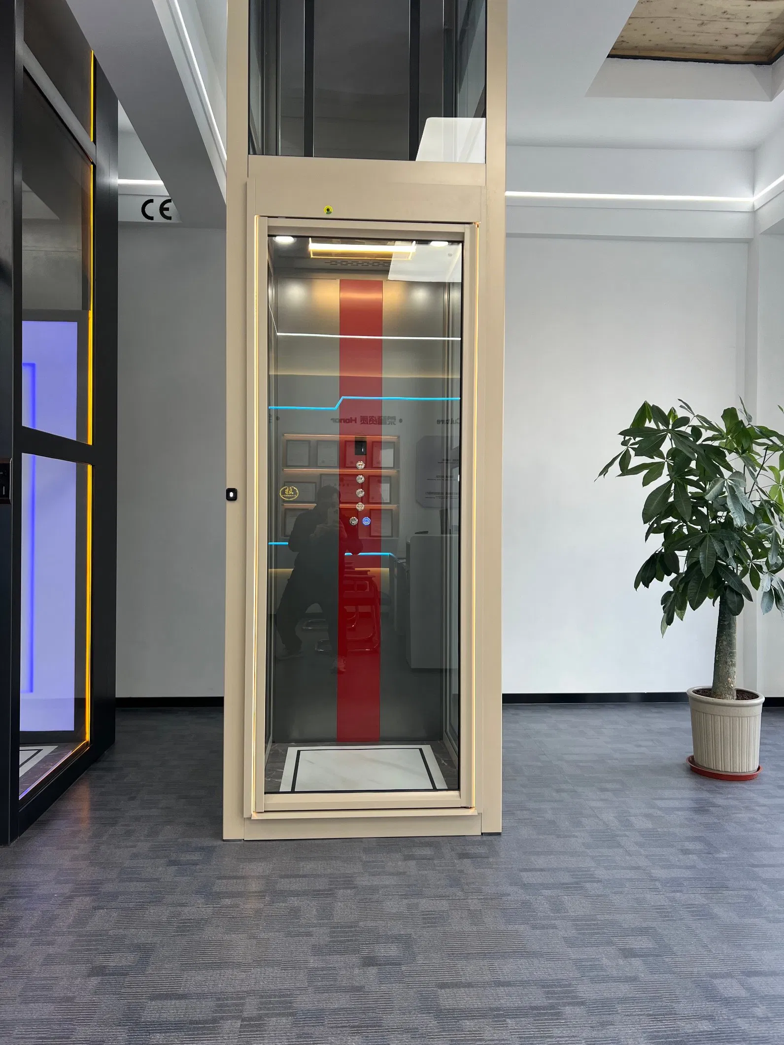 Lightweight Mini Lift for Small House with Portable and Flexible Structure