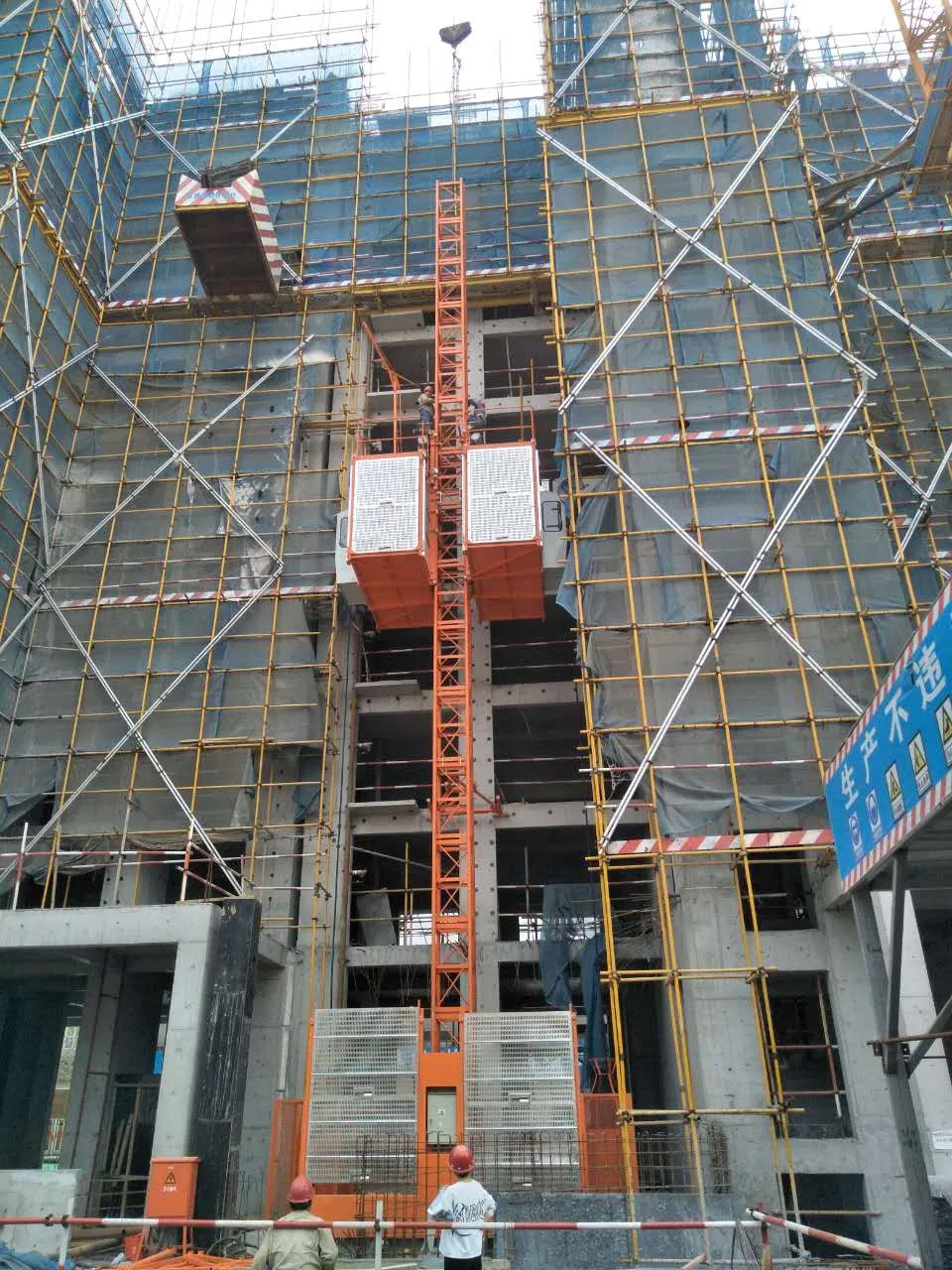 Reliable Sc200-200 Heavy Duty Construction Lift for High-Rise Projects