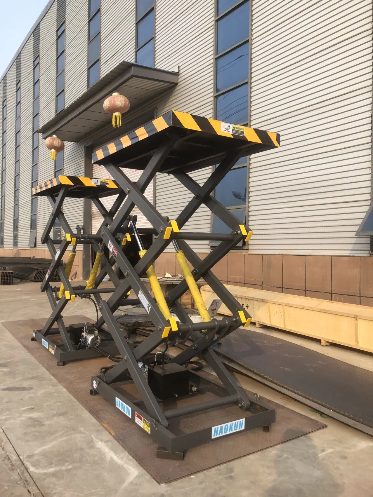 High Quality Best Vehicle Portable Hydraulic Scissor Car Lift for Home Garage