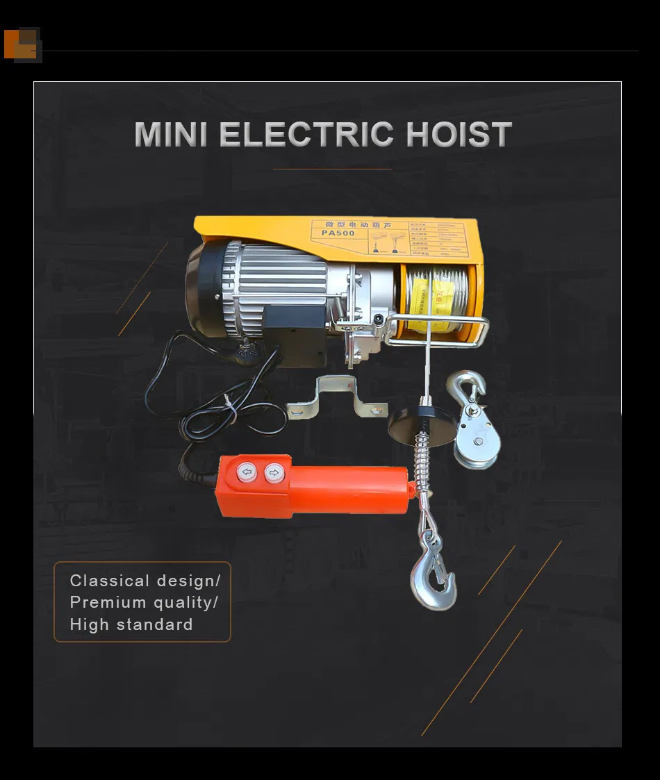 Mini Wire Rope Hoist