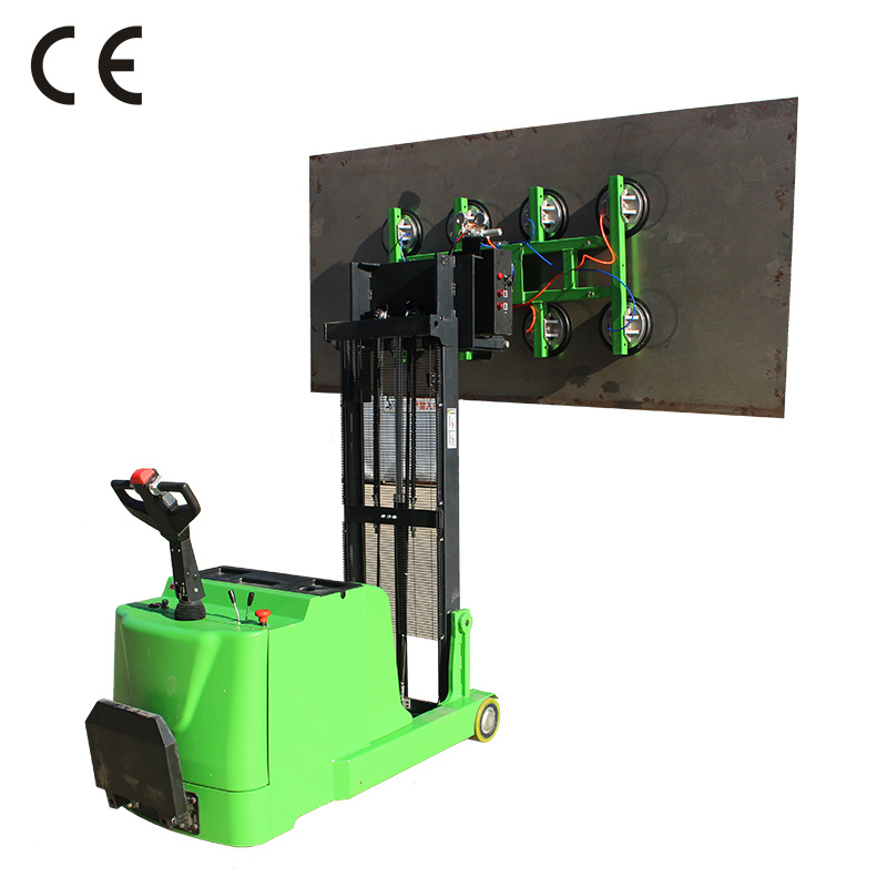 1.6m 2.5m Height Glazing Trolley Vacuum Sucker Lift for Glass