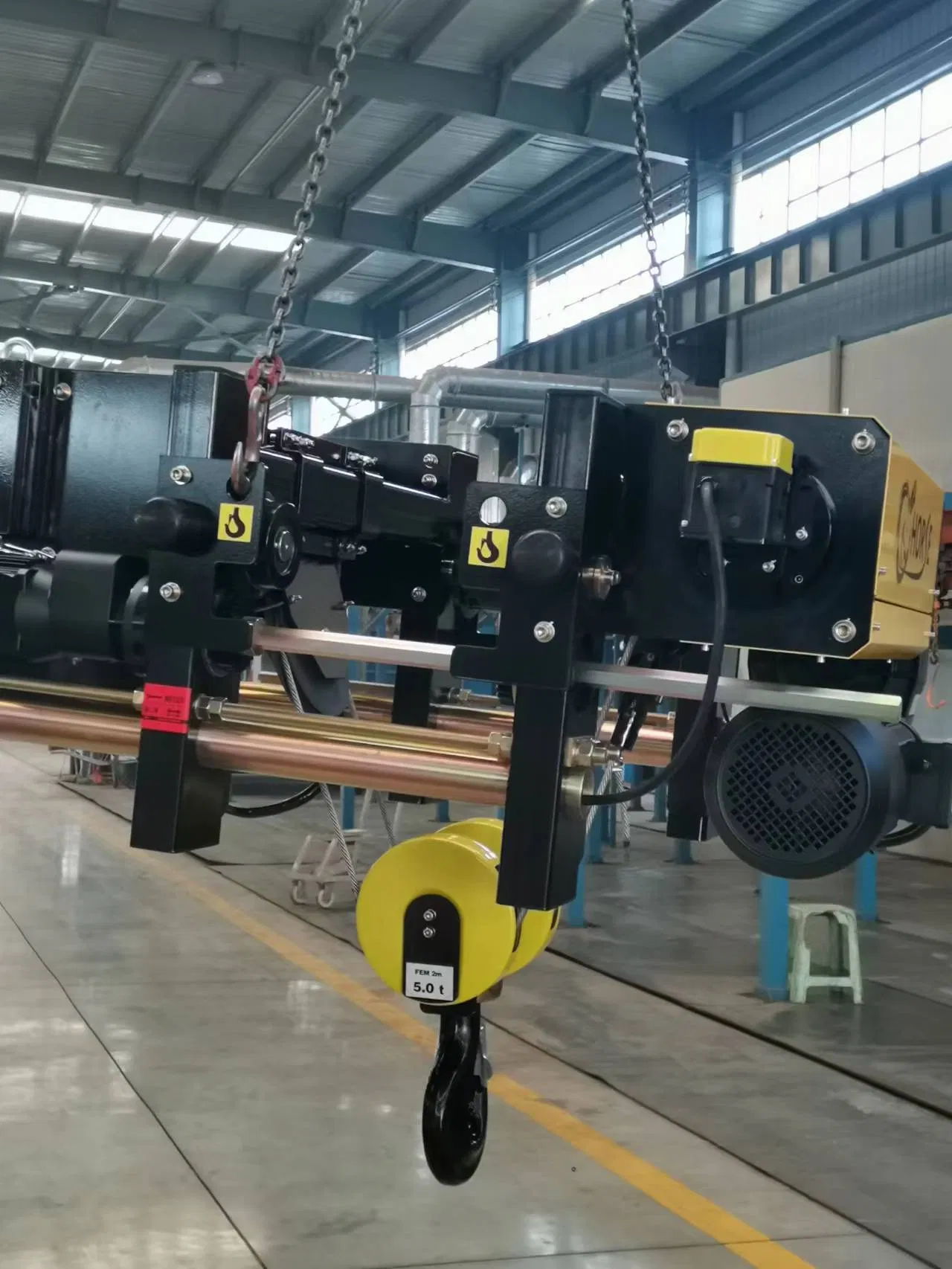 3.8-80t CE Certificated Single/Double Girder Electric Wire Rope Hoist for Overhead Crane