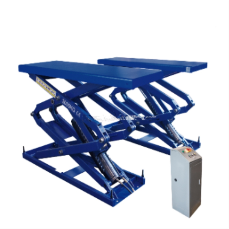 Heavy Duty Garage Hydraulic Car Elevator Double Scissor Lift