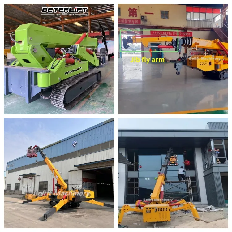 Spider Crane Operation