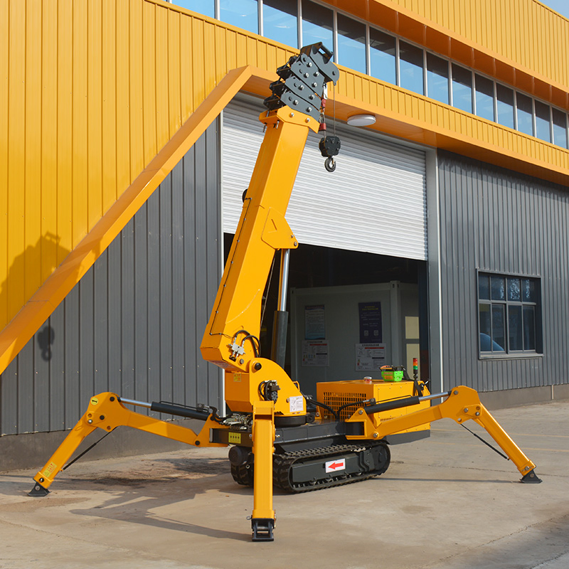 Versatile Load Handling Telescopic Boom All-Terrain Spider-Lift